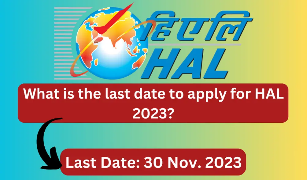 last date to apply for HAL 2023