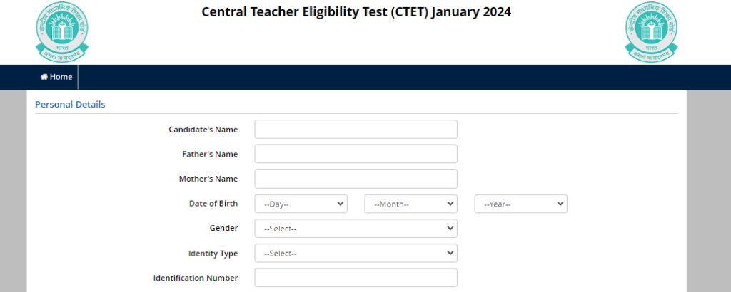 CBSE CTET 2024 Registration