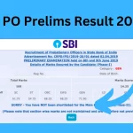 SBI PO Prelims result 2023