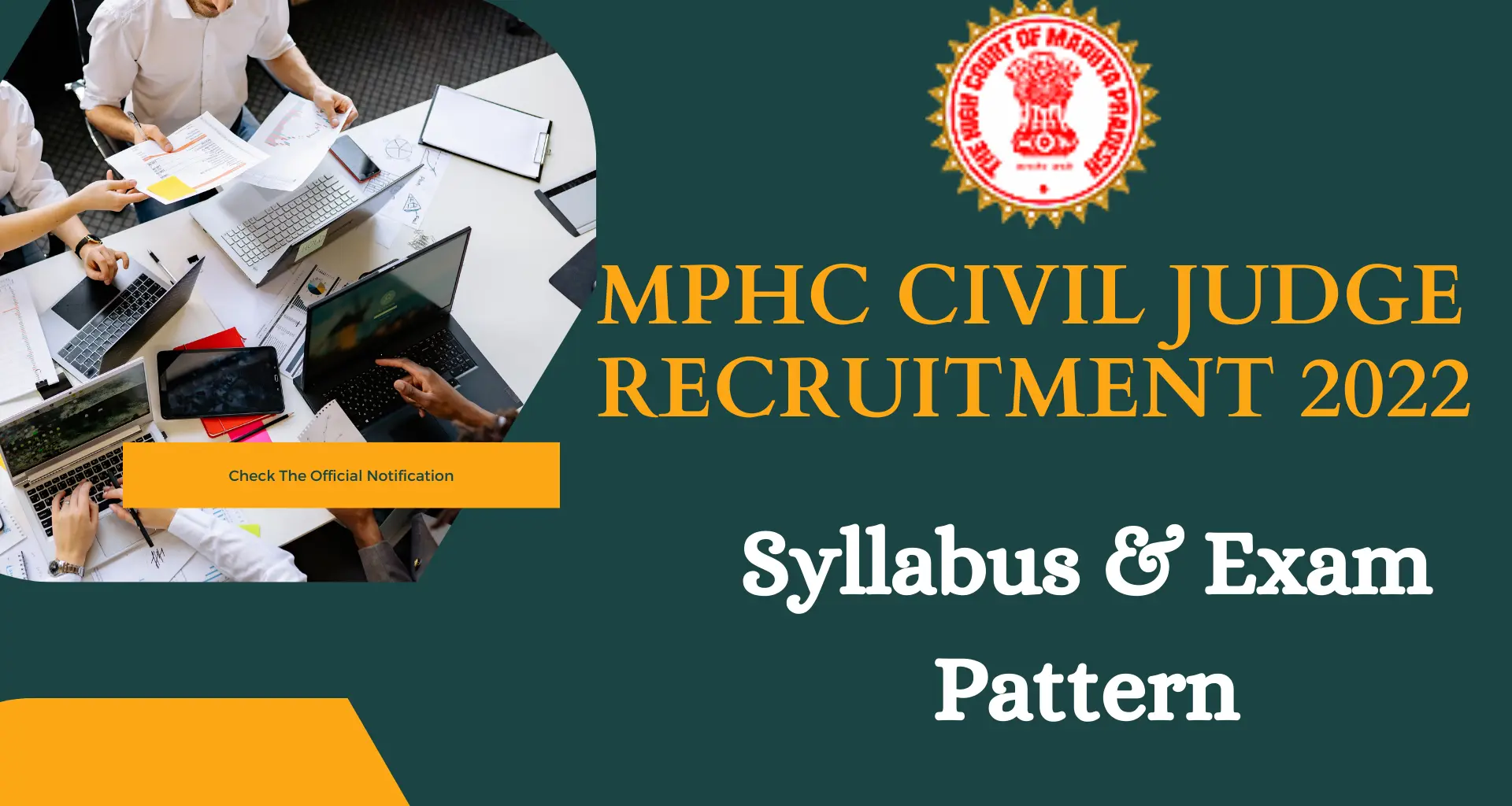 MPHC Civil Judge Recruitment 2022 Syllabus