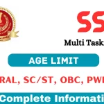 SSC MTS Age Limit