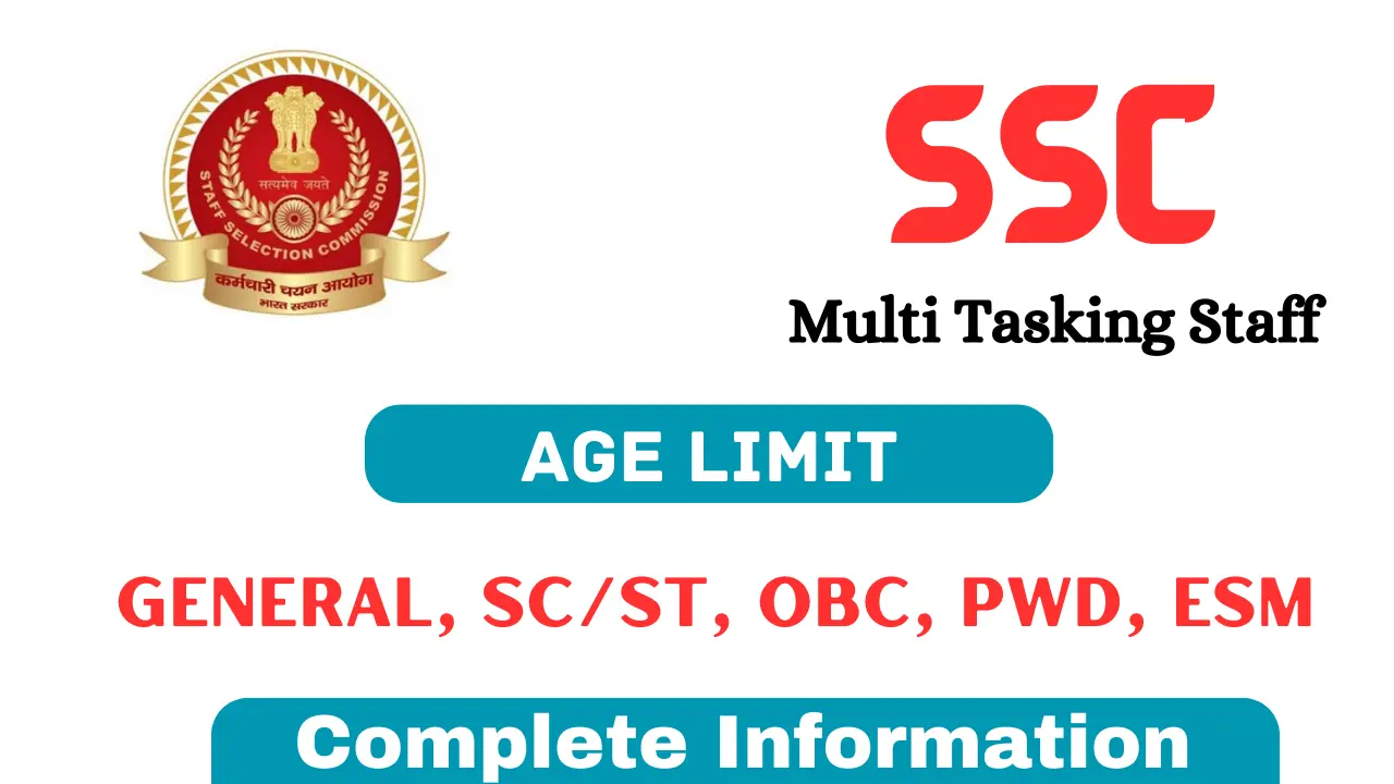 SSC MTS Age Limit
