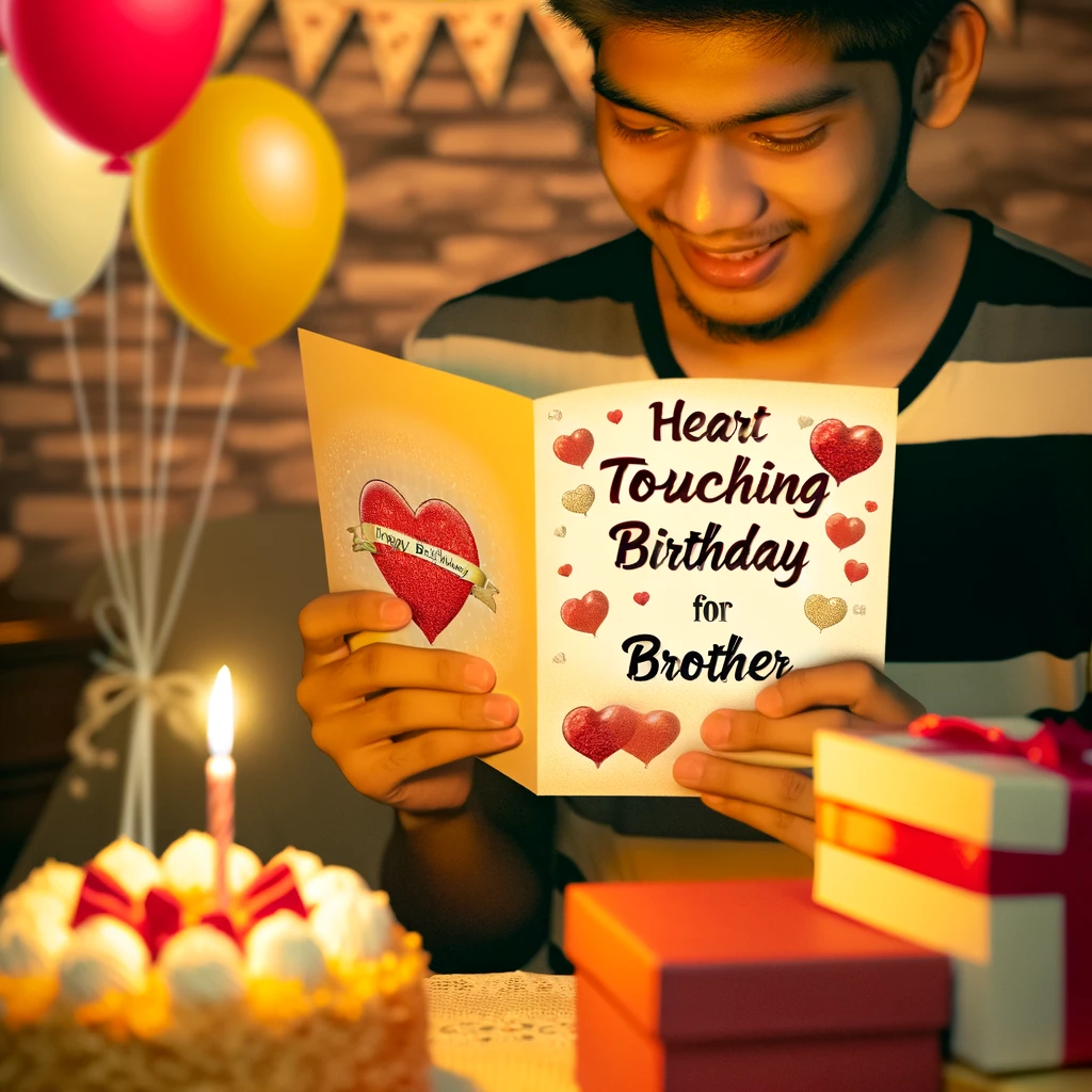 Heart Touching Birthday Wishes For Brother