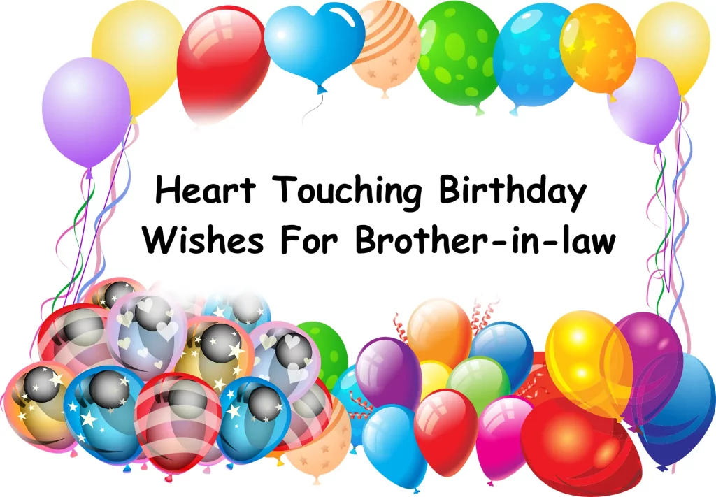 Heart Touching Birthday Wishes For Brother-in-law